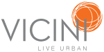 Vicini Homes and Conwest Developments builder's logo